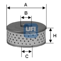 ERF10NCC UFI Гидравлический фильтрующий элемент